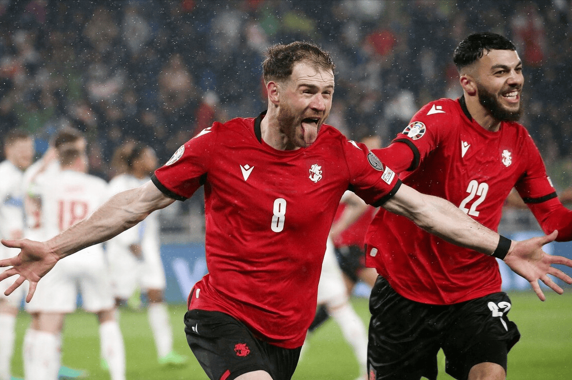 格鲁吉亚国家队在欧洲资格赛中取得成功 格鲁吉亚国家队在欧洲资格赛中取得成功