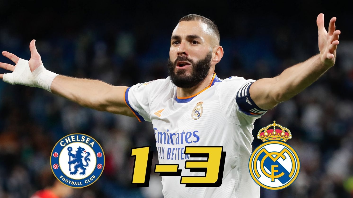 皇马再胜淘汰对手,本泽马上演帽子戏法 皇马再胜淘汰对手,本泽马上演帽子戏法